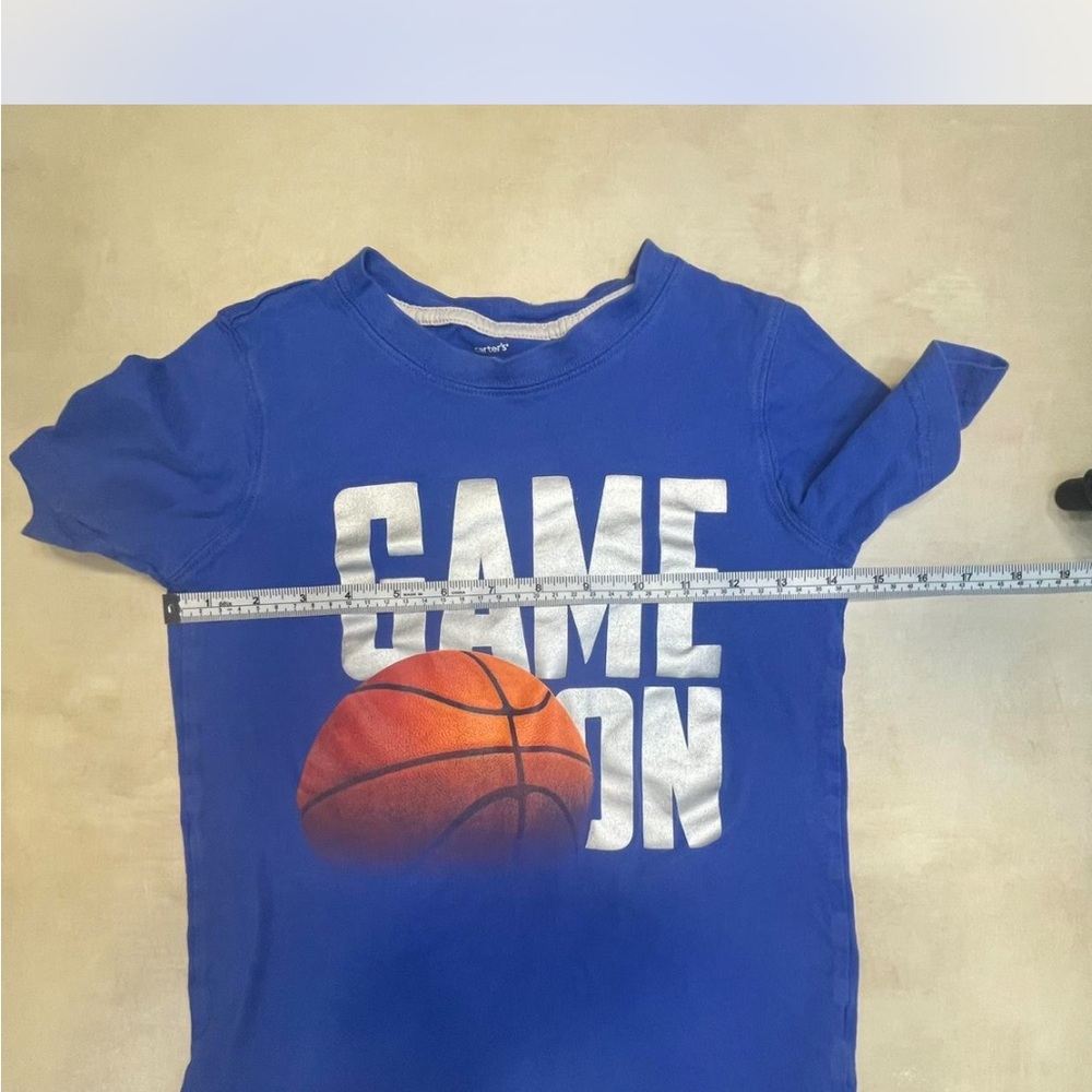 Carter's Vibrant Blue T-Shirt.Size 8 boy - Picture 3 of 6